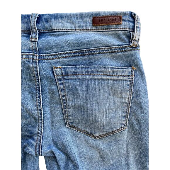 BLANKNYC FANCY THAT RUFFLE HEM SKINNY JEANS SIZE 24 - Picture 11 of 11